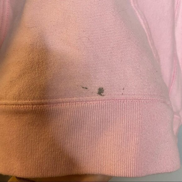 Champion Reverse Weave Baby Pink Pullover Hoodie Sweatshirt - Picture 3 of 8